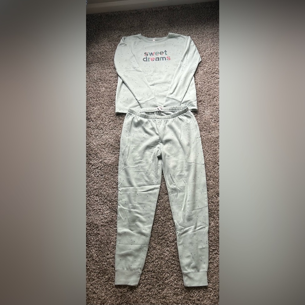 LC Lauren Conrad Mint Green Pajama Set